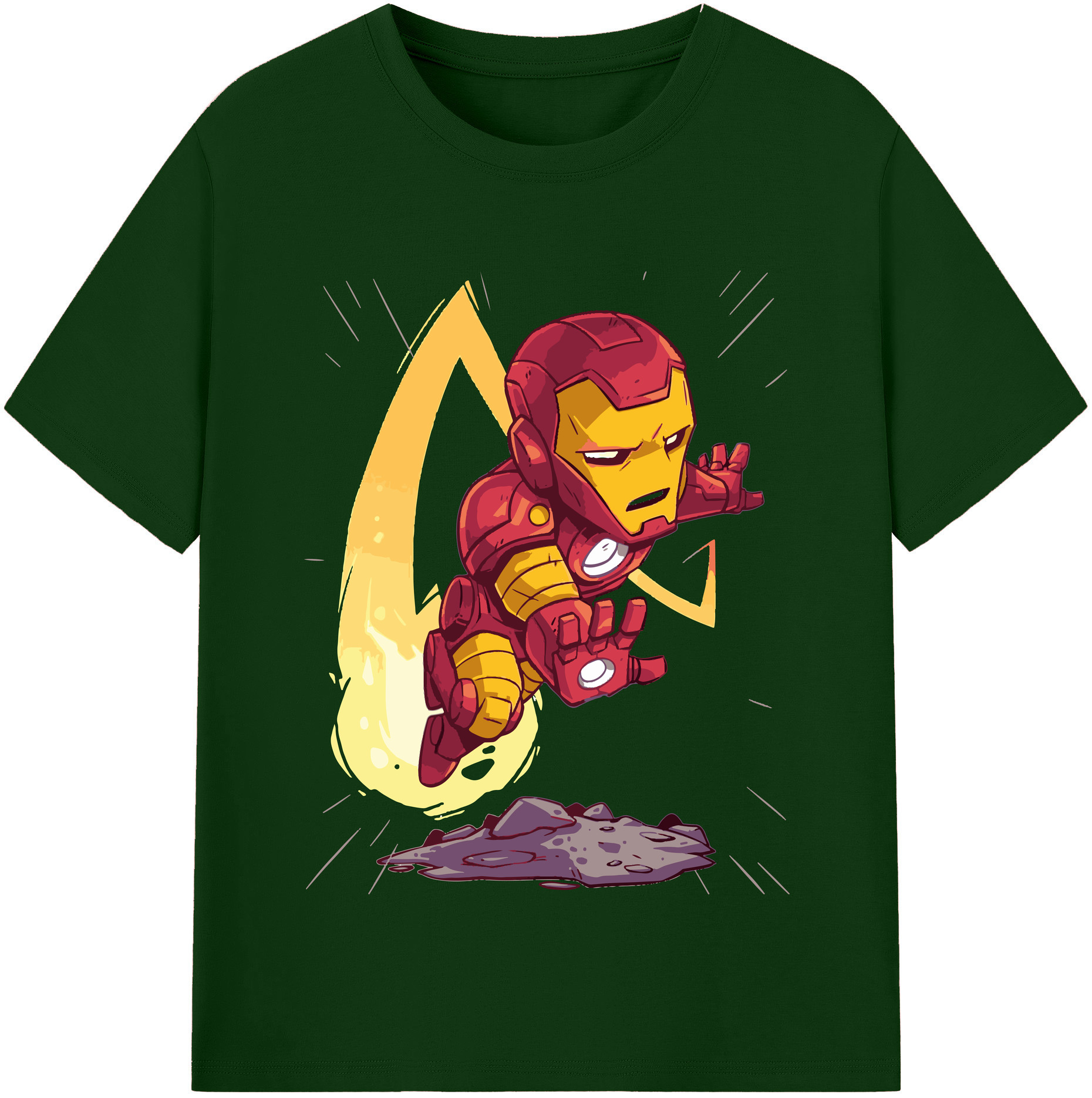 （画像用） アベンジャーズ The Avengers 綿100％半袖Tシャツ（フロントプリント）